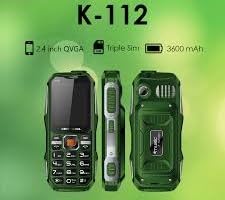 Kechaoda K112, Triple Sim Phone (Green) DJ Sound (New Seal-Packed)