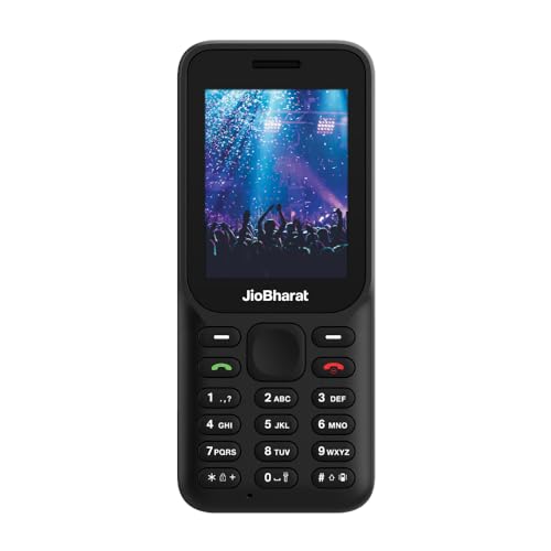 JioBharat B1 4G Phone (Blue) Locked for JioNetwork (New Seal-Packed)