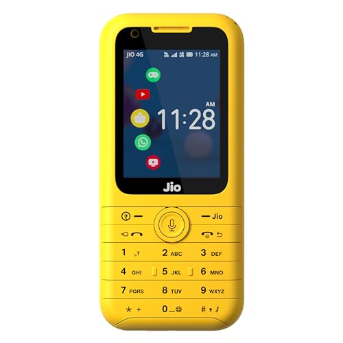 JioPhone Prima 4G Keypad Phone | Blue | (New Seal-Packed)