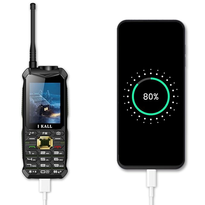 ikall K777 Tripple Sim Phone with Power Bank System