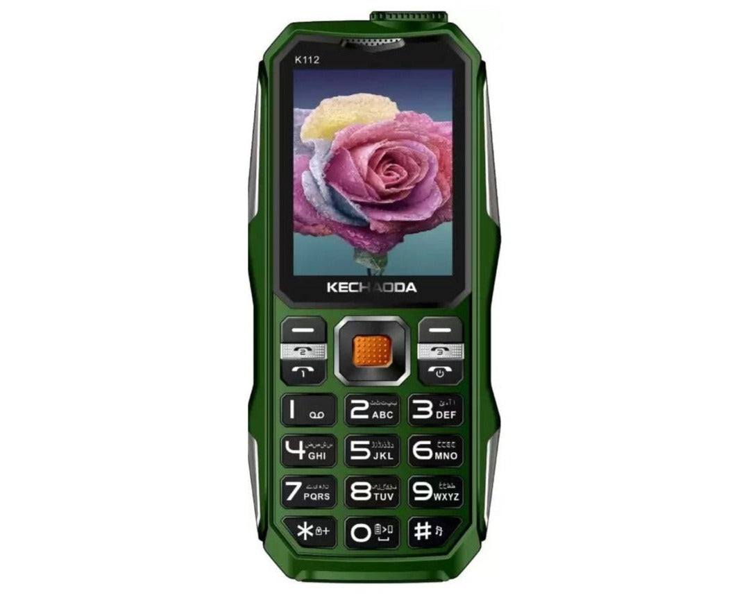 Kechaoda K112, Triple Sim Phone (Green) DJ Sound (New Seal-Packed)