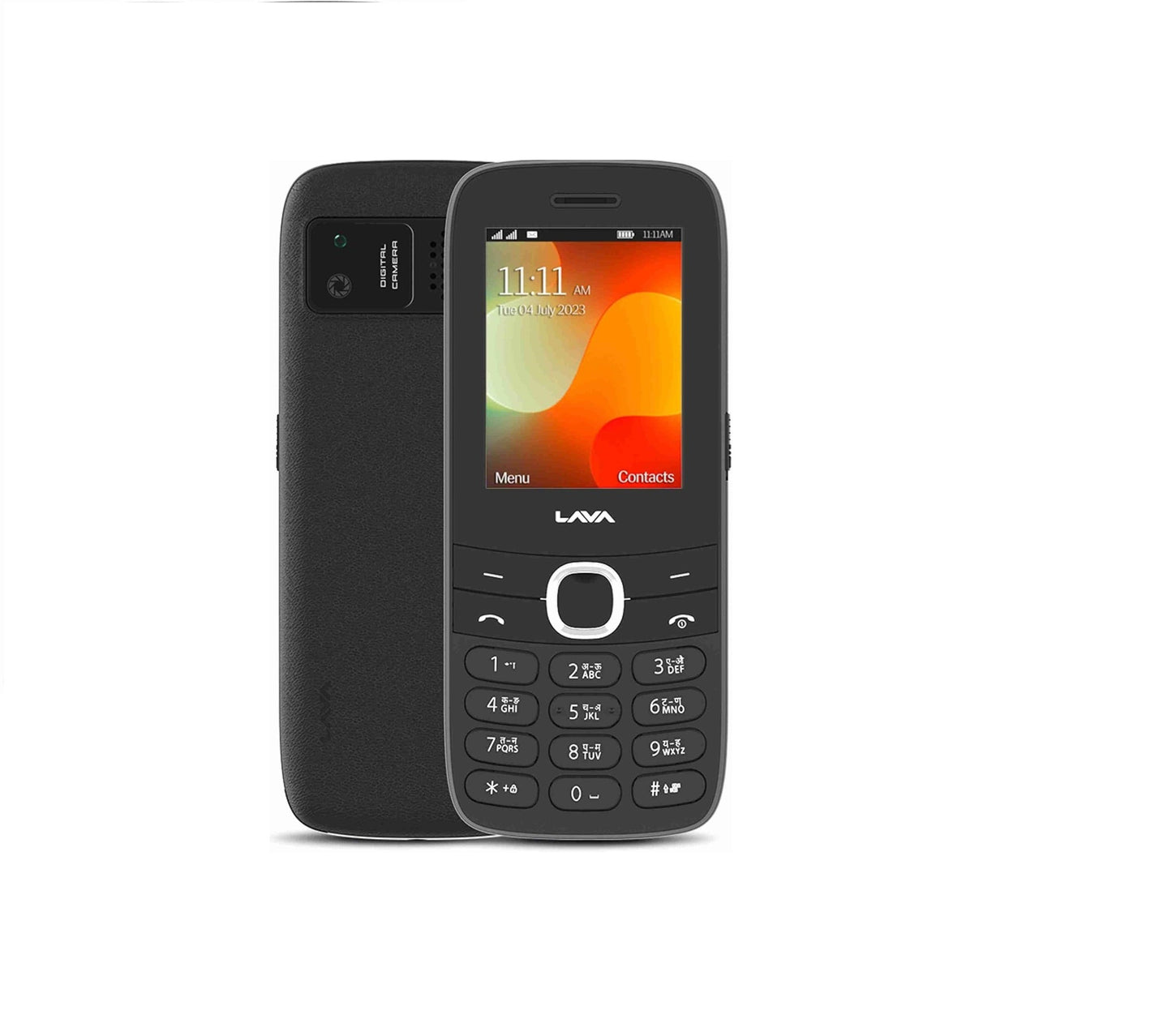 Lava A7 Torch with 2575mAh Battery, keypad Mobile  (Blue)