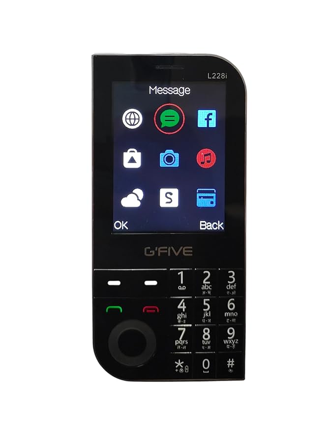 Gfive L228i Big Display 2.8" Inch Screen Keypad Mobile Phone with Wireless Fm