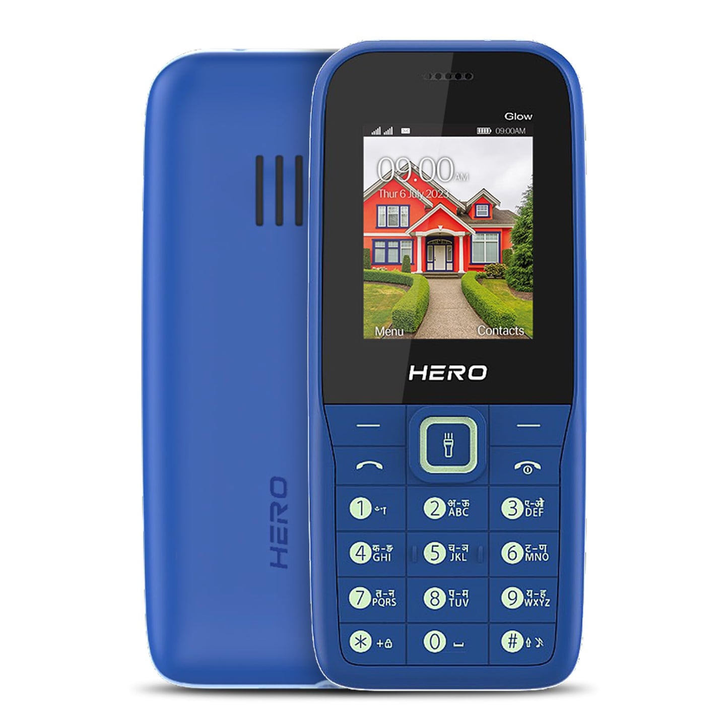 Lava All-New Hero 600i Glow Keypad Phone  (Mint Green)