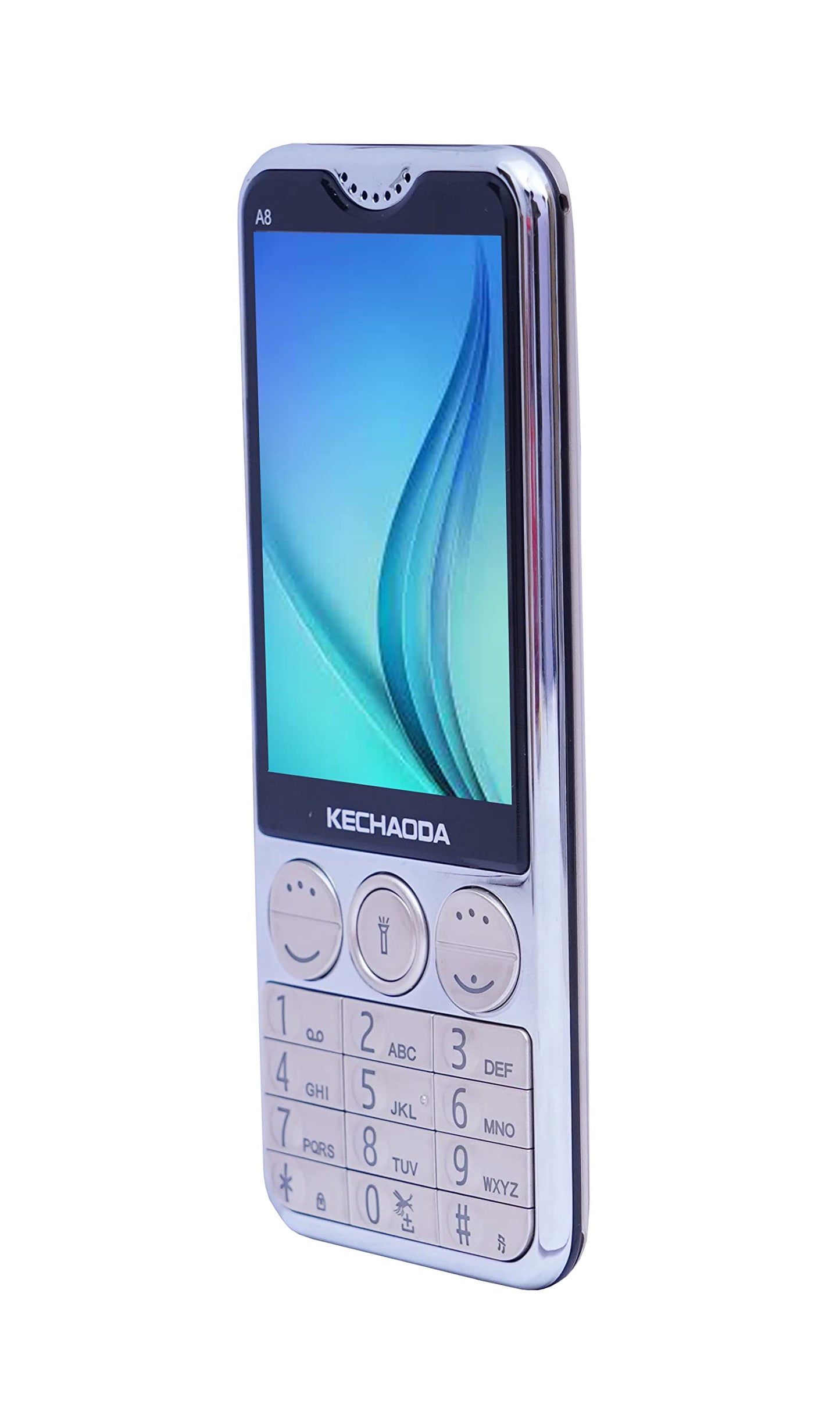 KECHAODA A8 (Golden) Triple Sim Phone