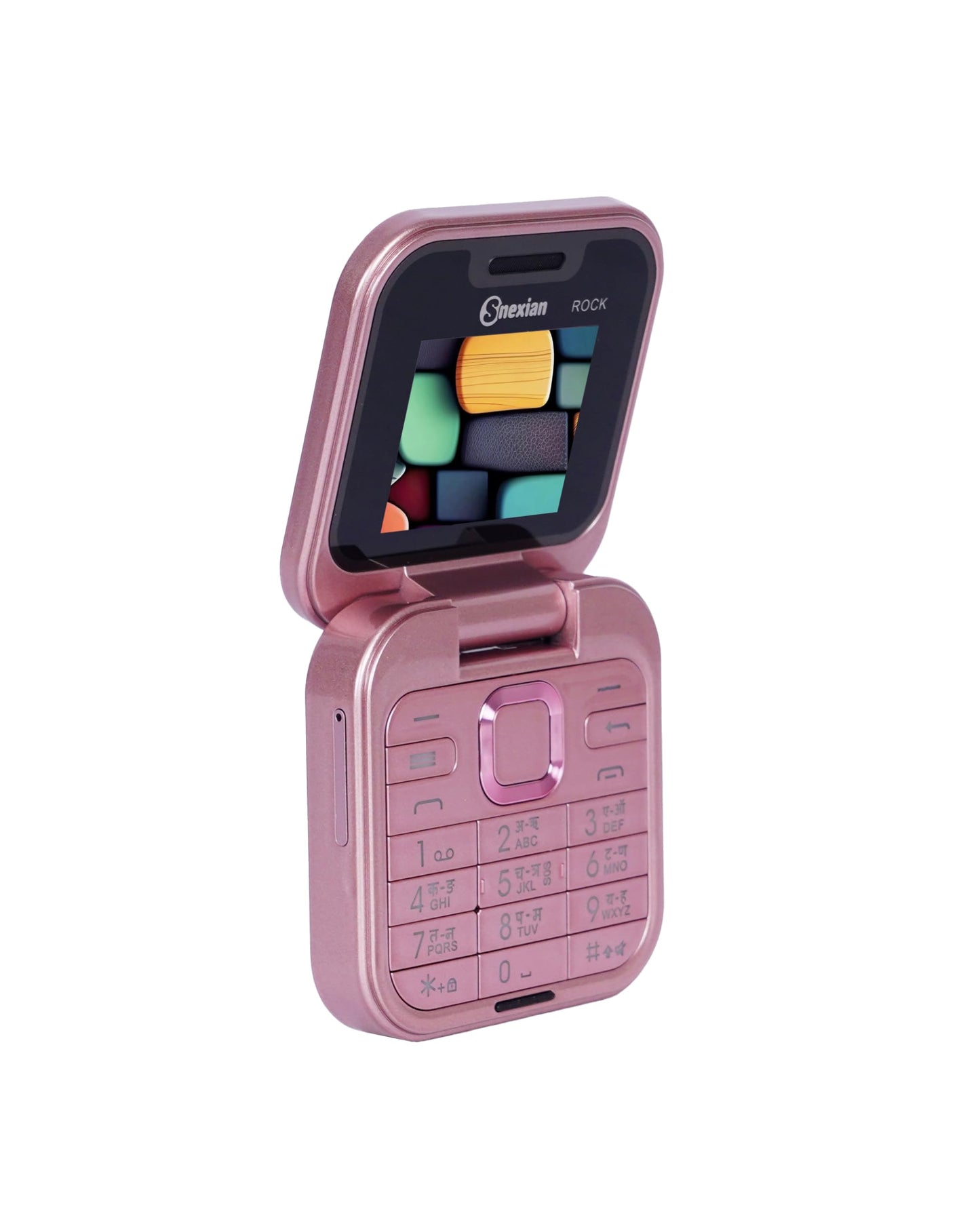 Snexian All-New Rock X Flip Dual Sim |Keypad Mobile| Black