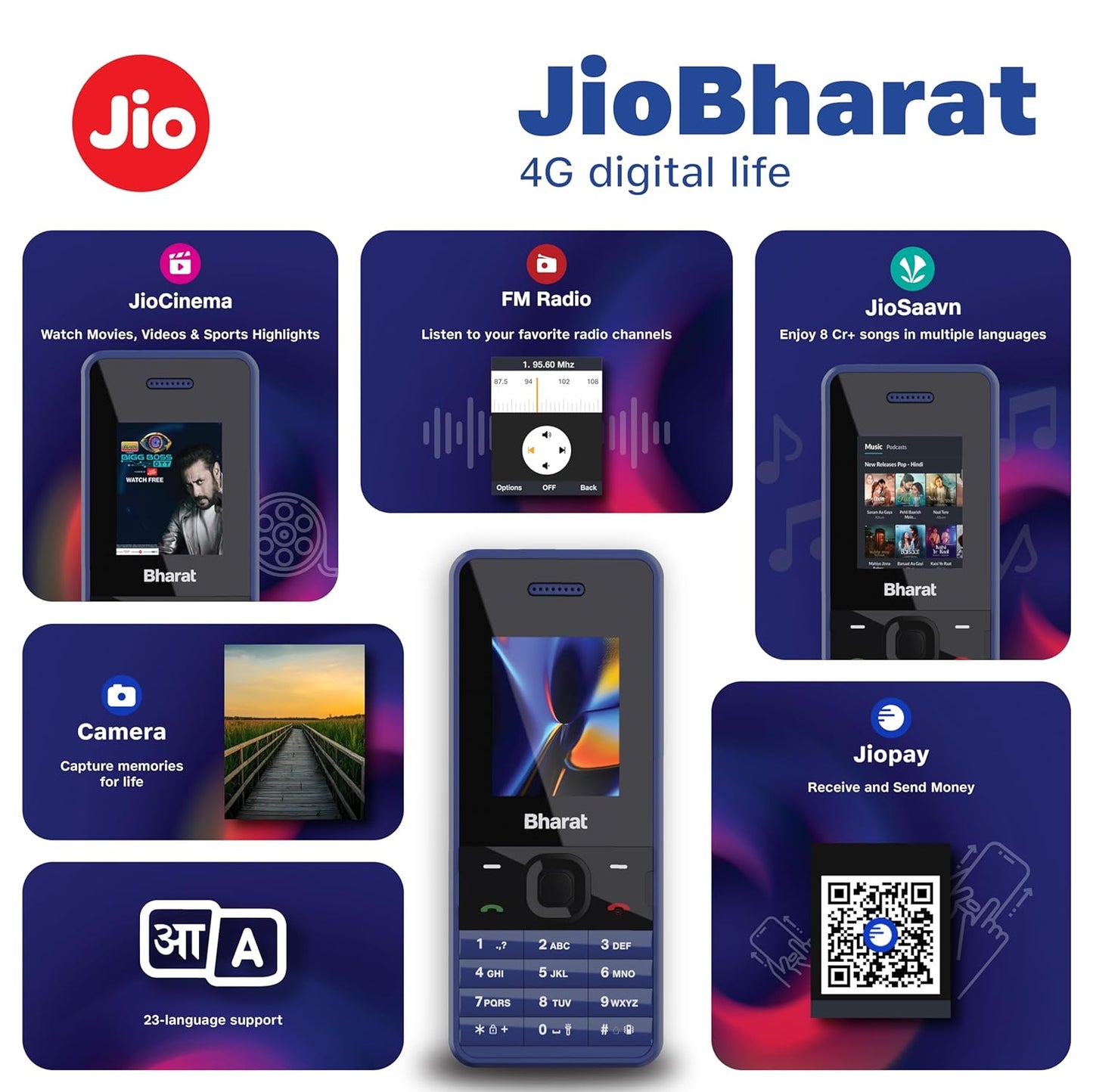 JioBharat V2 4G Phone