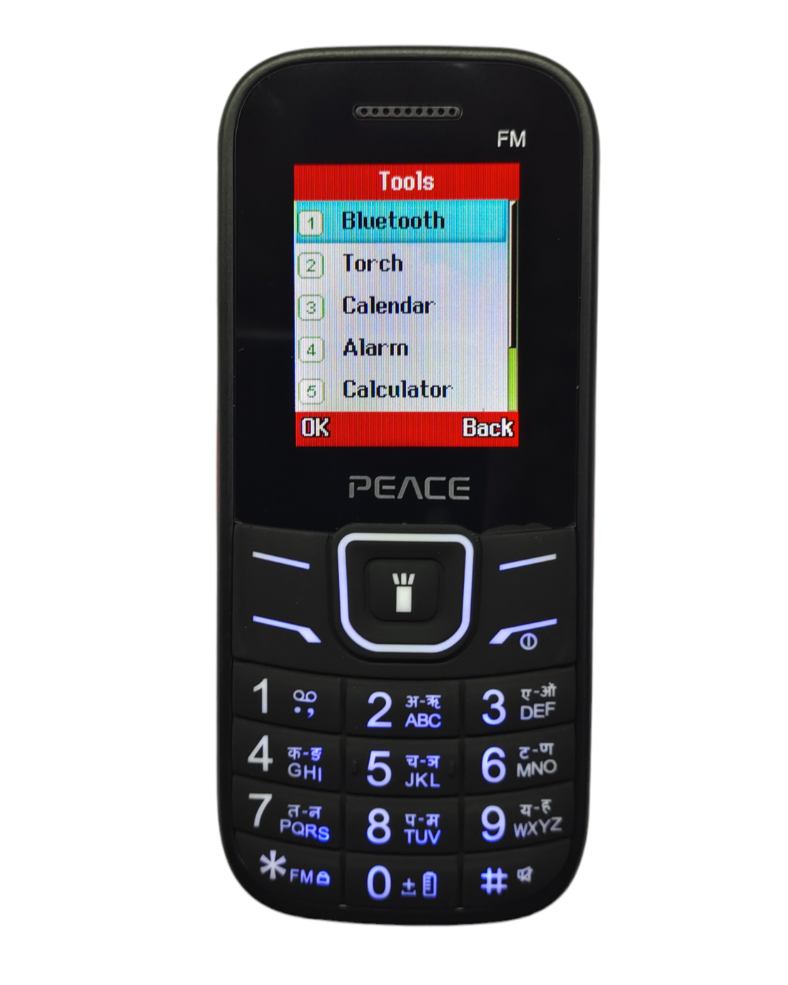 Peace Fm-1 Voice changer Dual Sim keypad Mobile with Magic Voice System