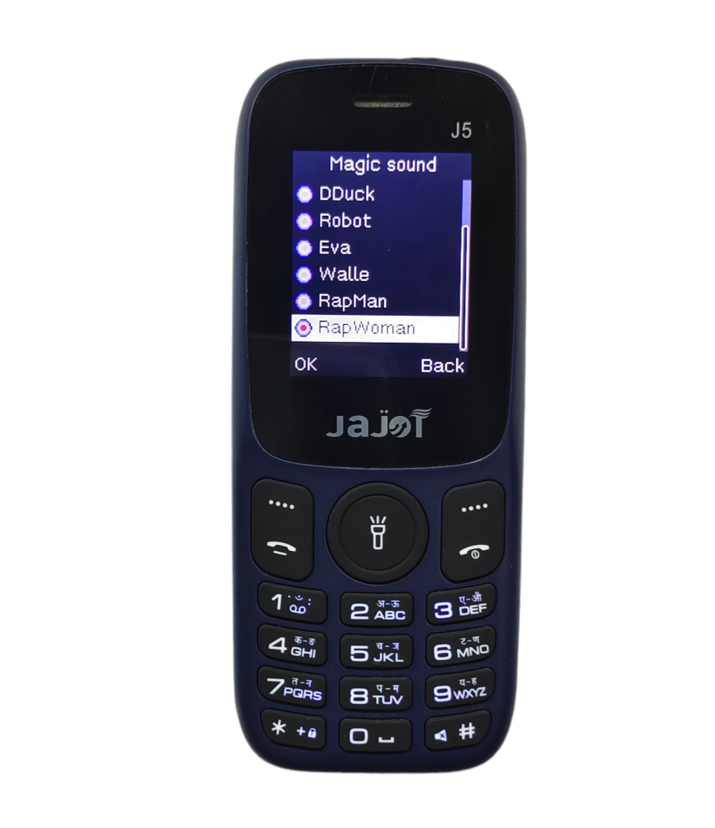 Jajot J5 Voice Changer Phone (Black)