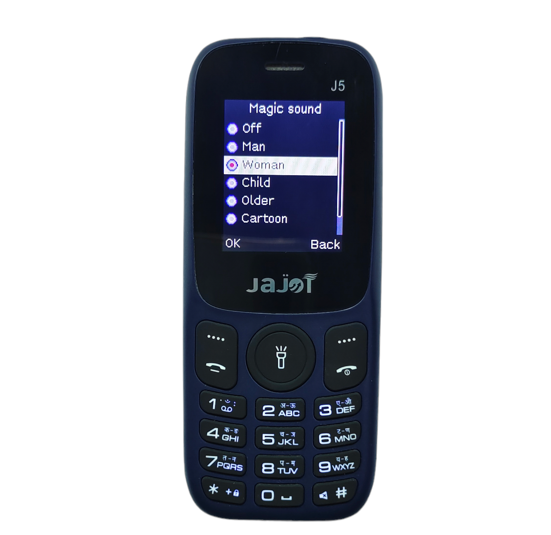 Jajot J5 Voice Changer Phone (Black)