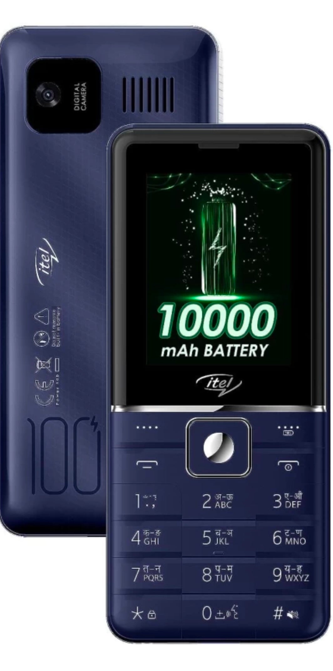 Itel Power 900 Big Display Phone with 10000mah Power Bank System