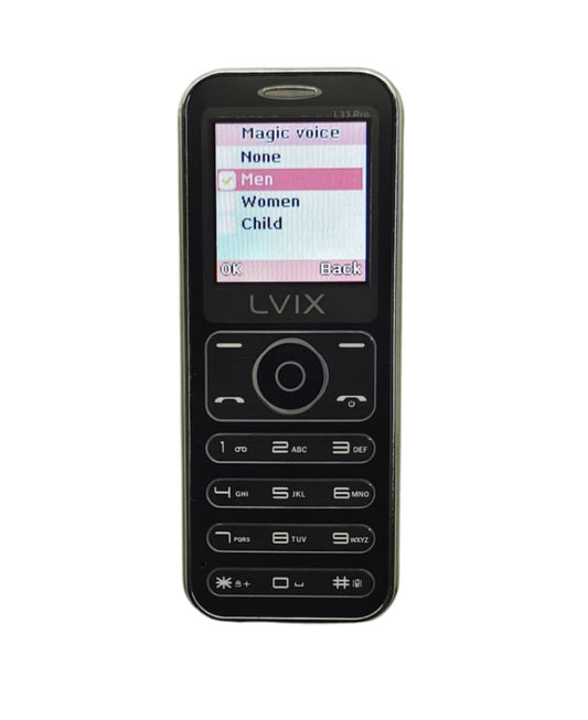 LEYSKY lvix L33 Pro Mini Keypad Mobile with Magic Voice System