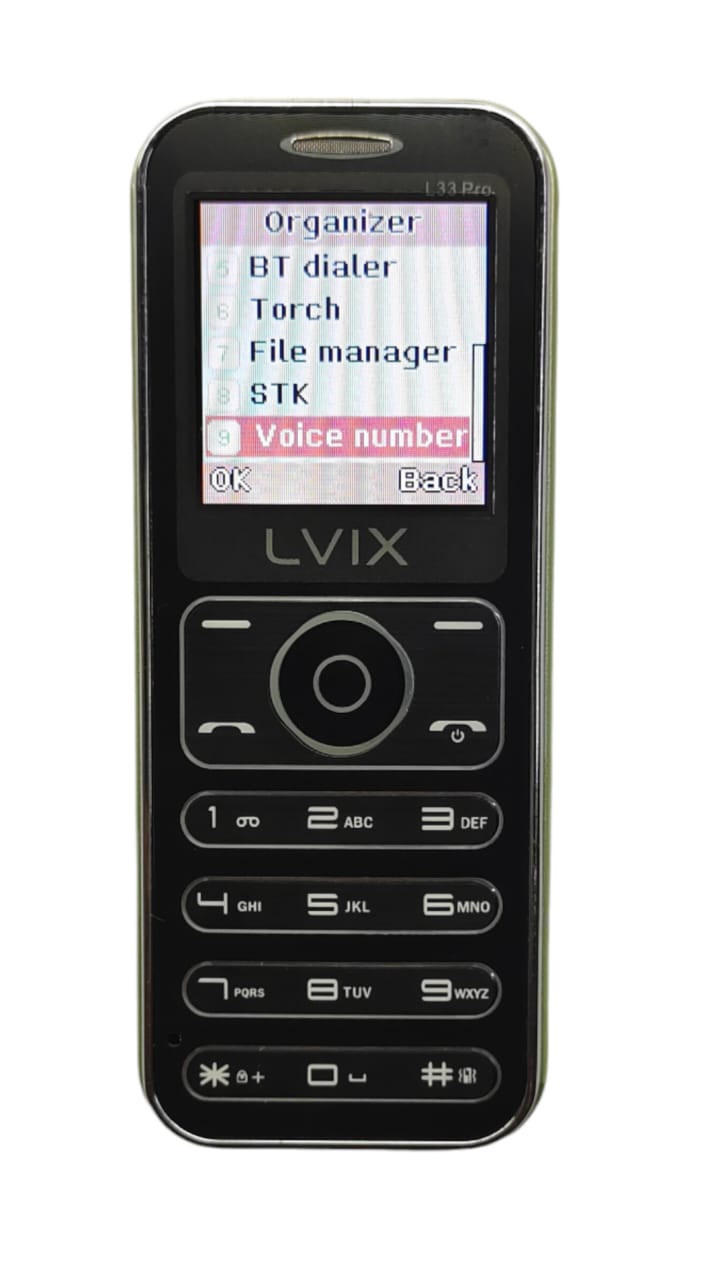 LEYSKY lvix L33 Pro Mini Keypad Mobile with Magic Voice System