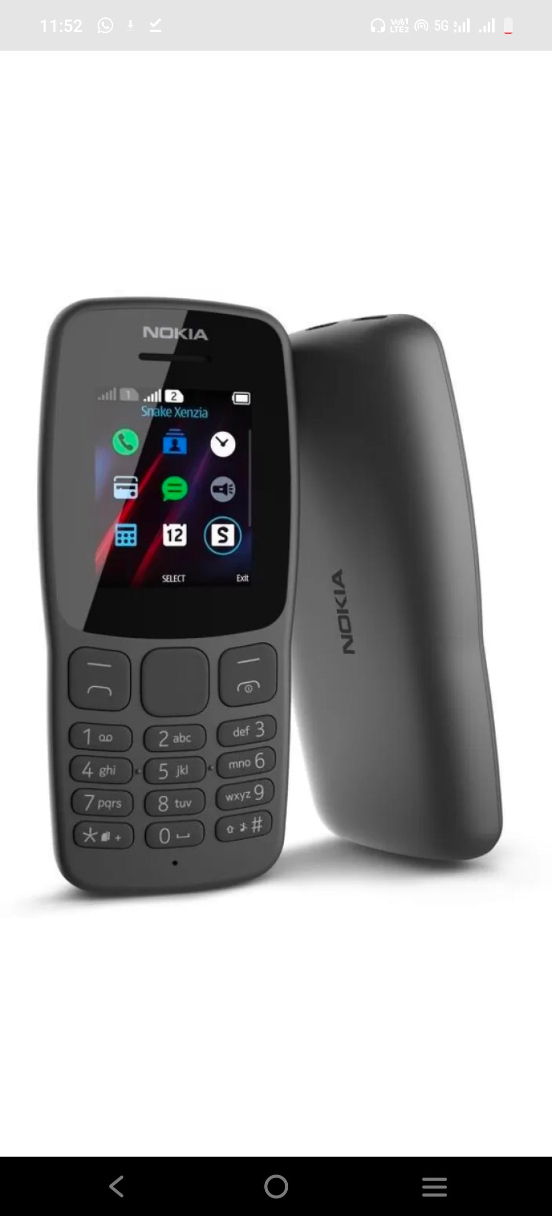 Nokia 106 Dual Sim (New Sealed Packed)