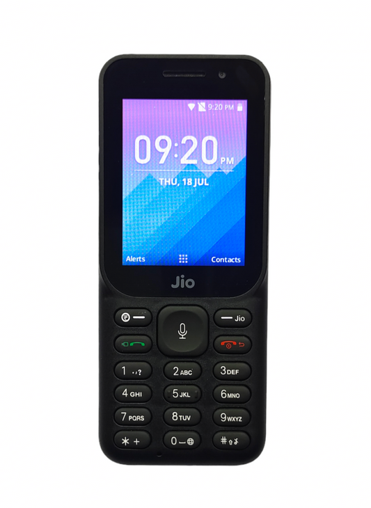 Jio Phone F320B (Renewed) 7 Days Replacement (New Seal-Packed)