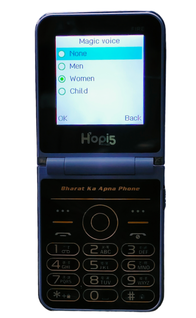 Leysky Hopis Flip Phone with Voice Changer (New Sealed Pack)