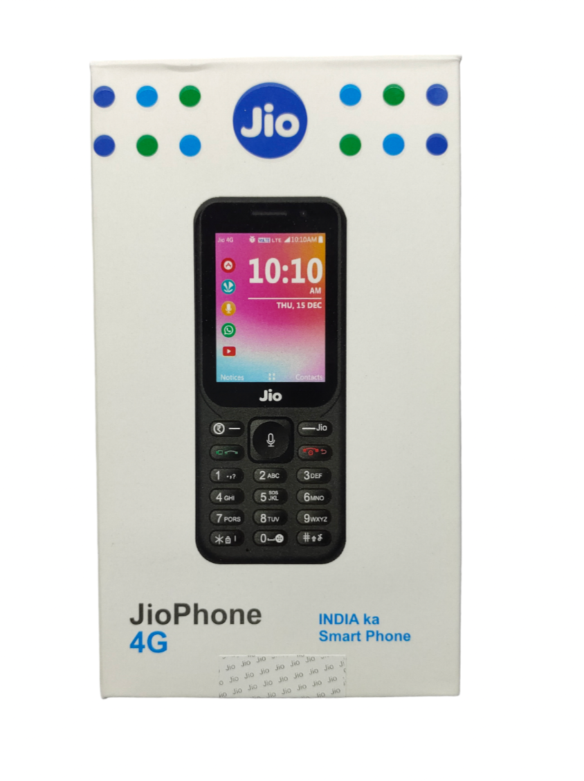 Jio Phone F320B (Renewed) 7 Days Replacement (New Seal-Packed)