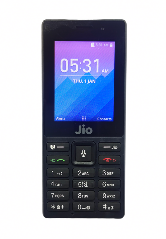 Jio Phone F220B 4g YouTube, Facebook, Jio Cinema etc (Refurbished) (New Condition Seal Packed)