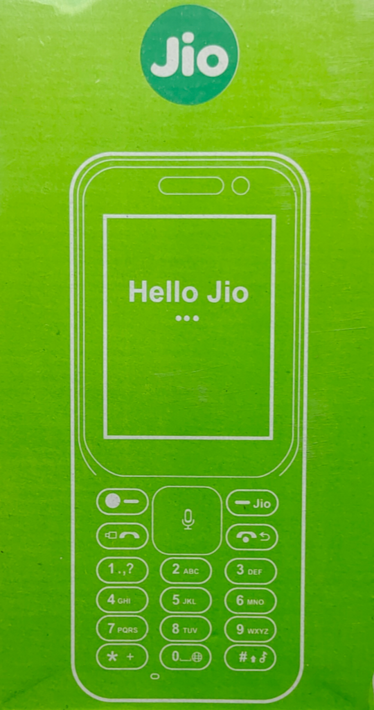 Jio Phone F220B 4g YouTube, Facebook, Jio Cinema etc (Refurbished) (New Condition Seal Packed)