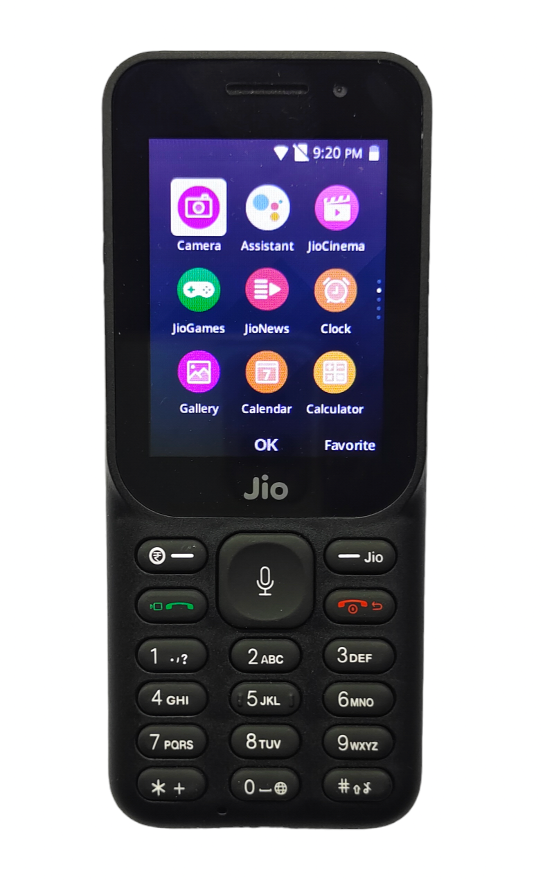 Jio Phone F320B (Renewed) 7 Days Replacement (New Seal-Packed)